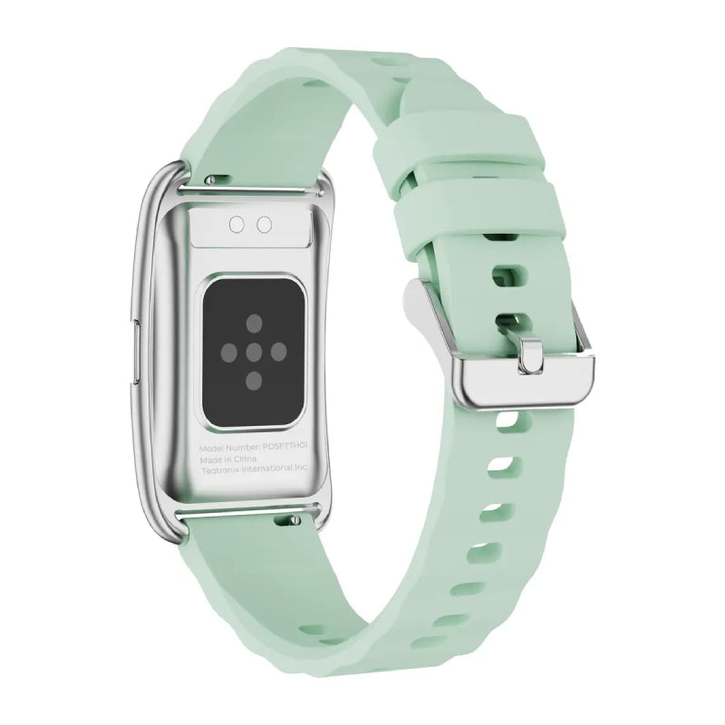 Porodo TrackFit Arc Smart Fitness Tracker with Silicon Strap - Bluetooth / 200mAh / Green