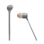 JBL Tune 125BT Earphone - In-ear / Wireless / Gray