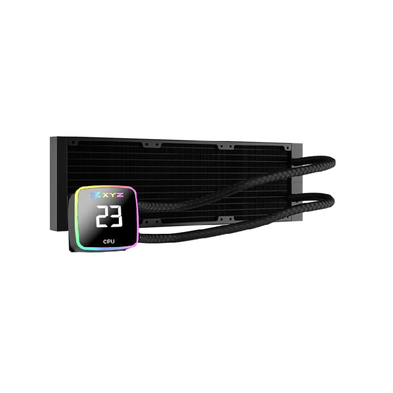 XYZ AQUAPULSE AIO 360 Liquid Cooler - Black