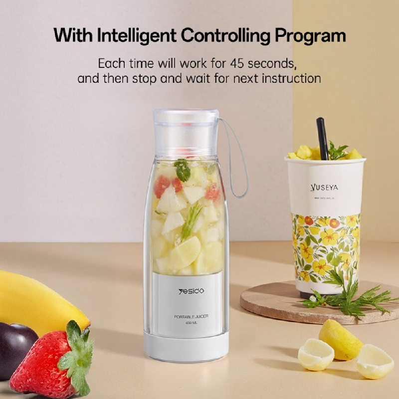 Yesido EC17 Portable USB-C Juicer - 450ml / White