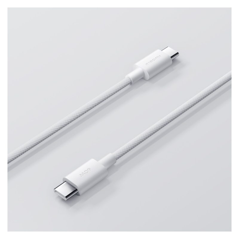 Xiaomi Braided Cable - 60W / USB-C / 1 Meter / White