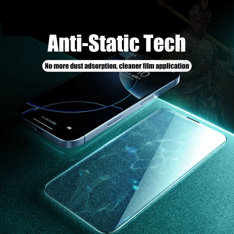 Monkey King HD Clear No Black Edge Screen Guard Tempered Glass for Apple iPhone 18 Pro / Apple iPhone 17 Pro