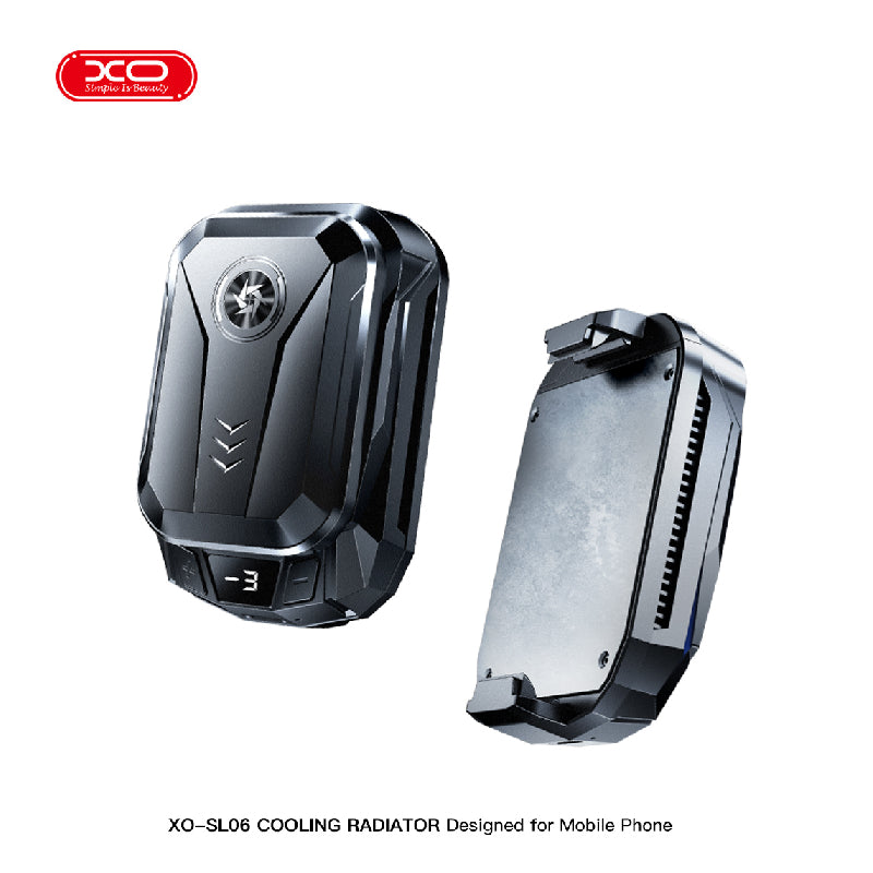 XO SL06 Cooling Radiator Designed for Mobile Phone - Black