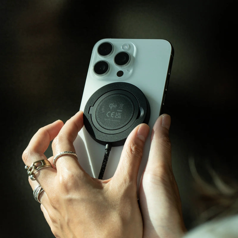 Native Union SnapStand Magnetic Wireless Charger - 1.5 Meter / Black