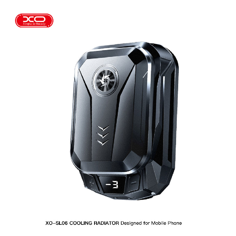 XO SL06 Cooling Radiator Designed for Mobile Phone - Black