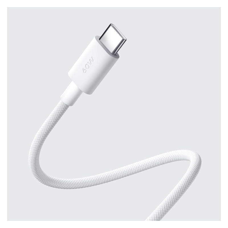Xiaomi Braided Cable - 60W / USB-C / 1 Meter / White
