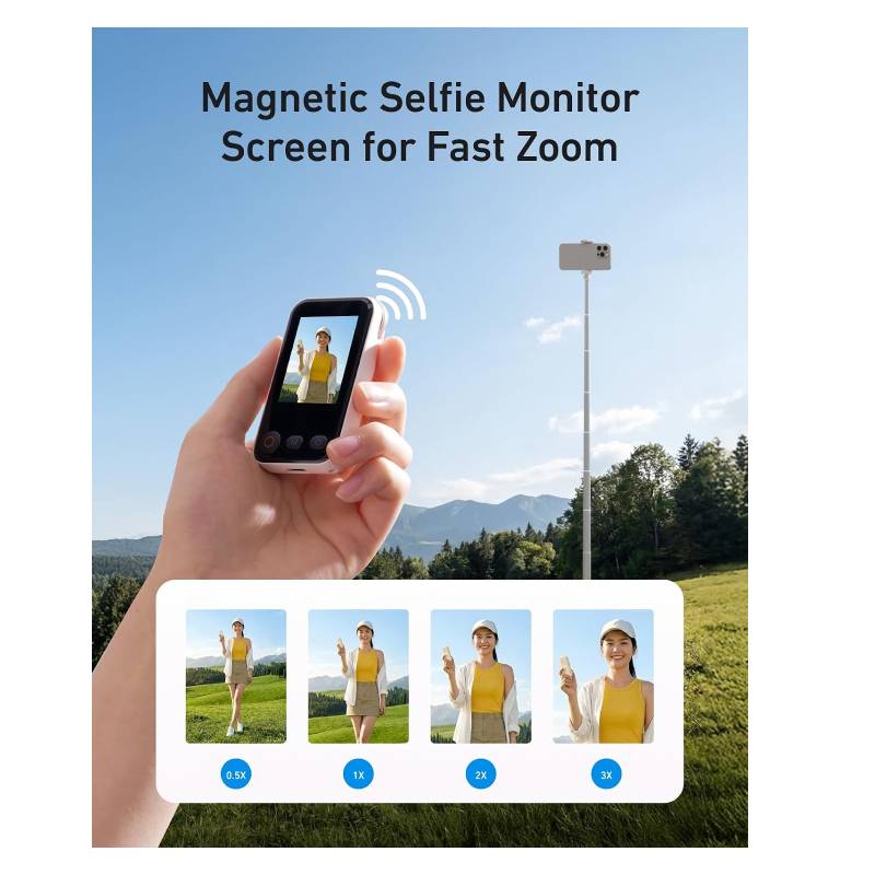 TELESIN Magnetic Selfie Monitor Mini Screen