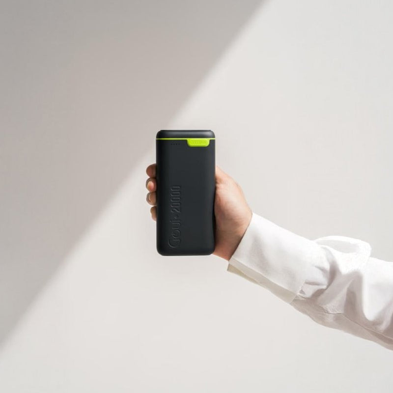 GOUI Kigo Power Bank - 20,000mAh / USB-A / USB-C / Black