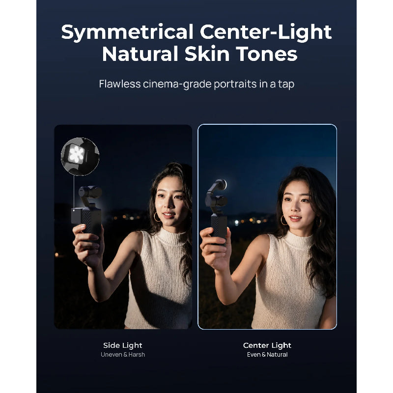 TELESIN Magnetic Gimbal Fill Light for Pocket 4/4P