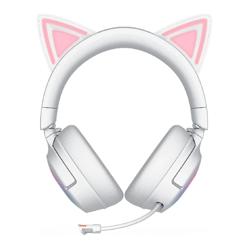 Razer Kraken Kitty V3 Pro Gaming Headset - Hyperspeed / Wireless / RGB / White Edition