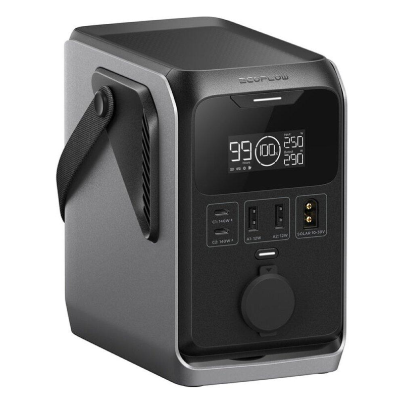 طاقة  المحمولة  EcoFlow Trail 300 DC - 288 واط/ساعة / 220 واط / يو اس بي/ يو اس بي