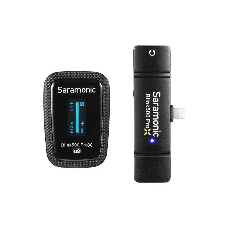 Saramonic Lightning 2.4G Dual Channel Wireless Microphone with Charging Case Blink500 ProX B3