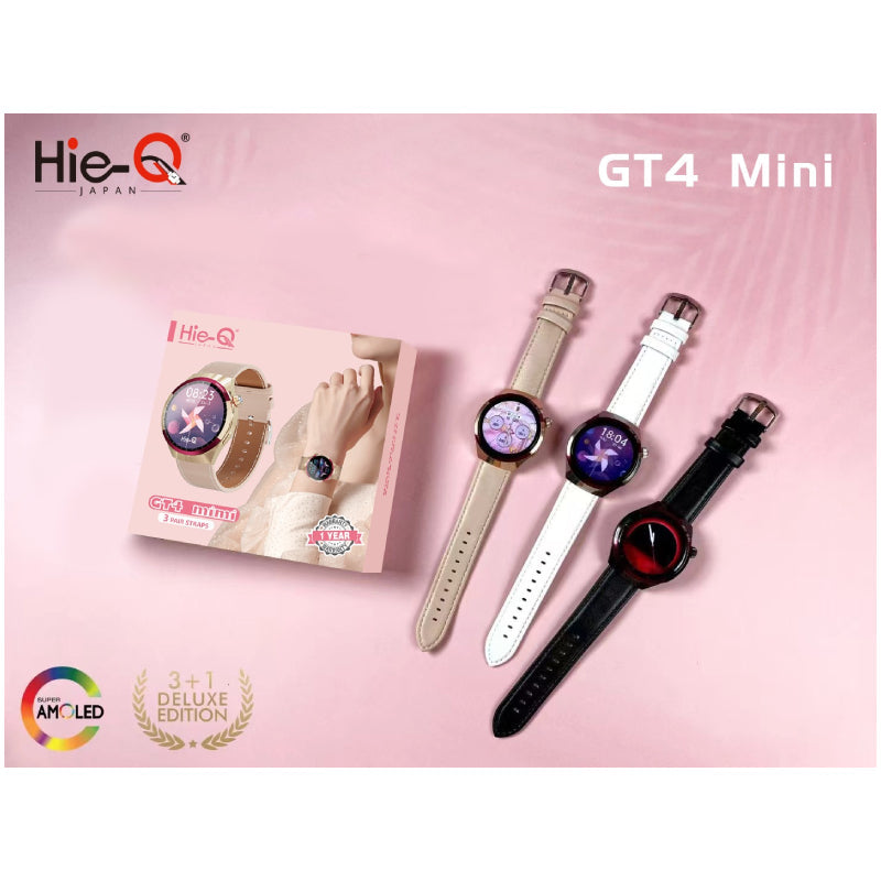 هاي-كيو جي تي 4 ميني ساعة ذكية ذكي ساعات