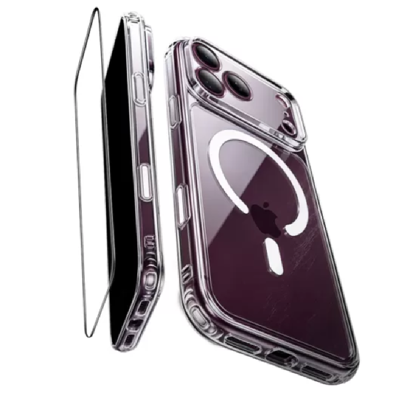 ESR Classic Hybrid Magnetic Case + Screen Protector Set for iPhone 18 Pro Max/17 Pro Max - Clear