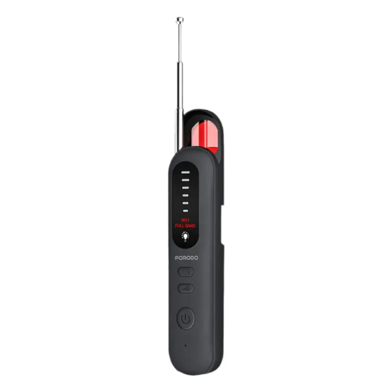 Porodo Spyguard Wireless Signal and Camera Detector - Black