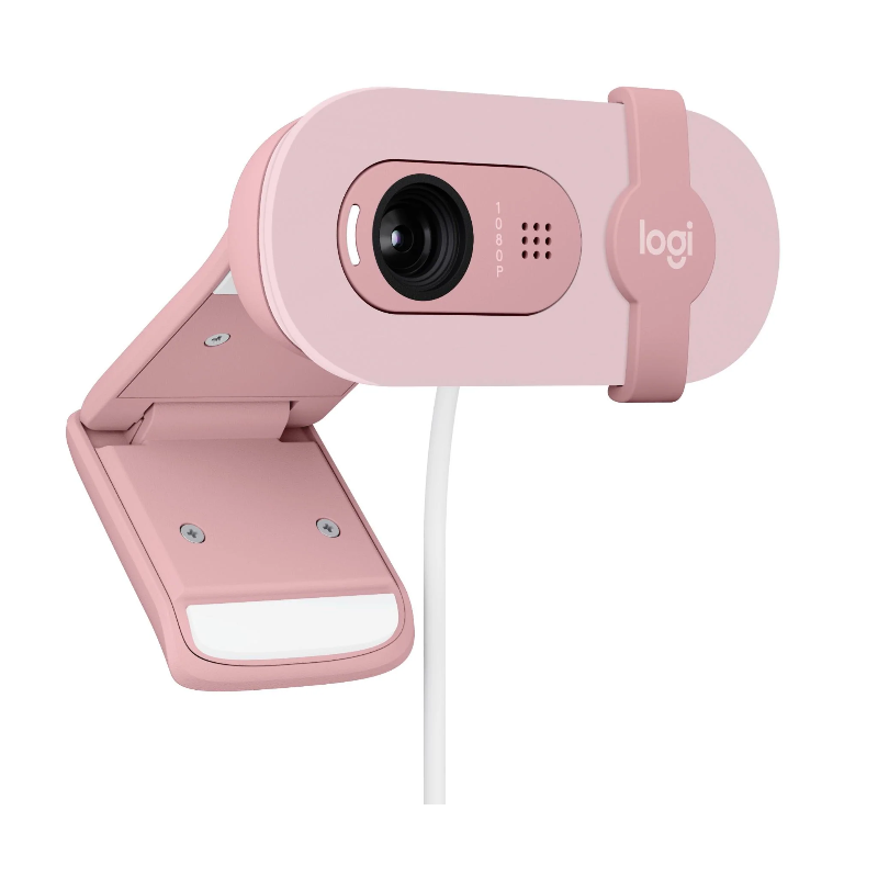 Logitech Brio 100 Full HD Webcam - Rose