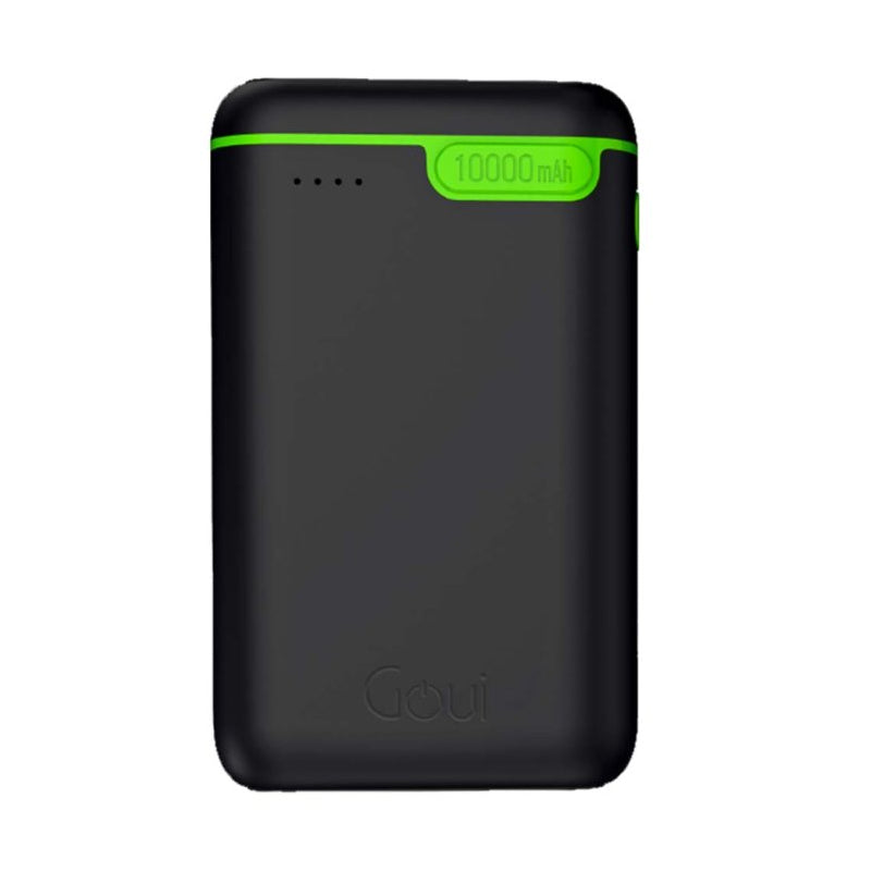 GOUI Kigo Power Bank - 10,000mAh / USB-A / USB-C / Black