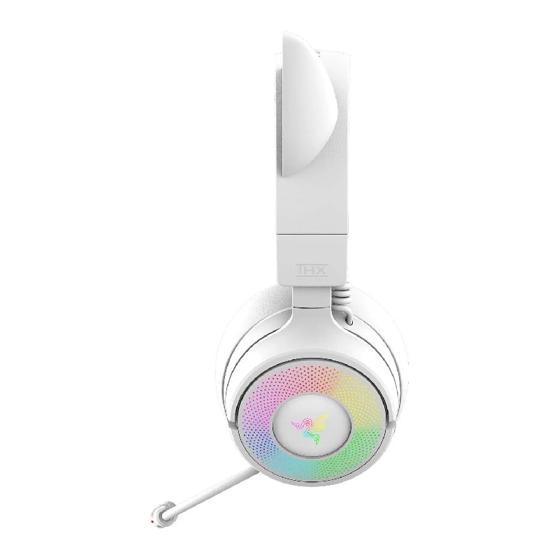 Razer Kraken Kitty V3 Pro Gaming Headset - Hyperspeed / Wireless / RGB / White Edition