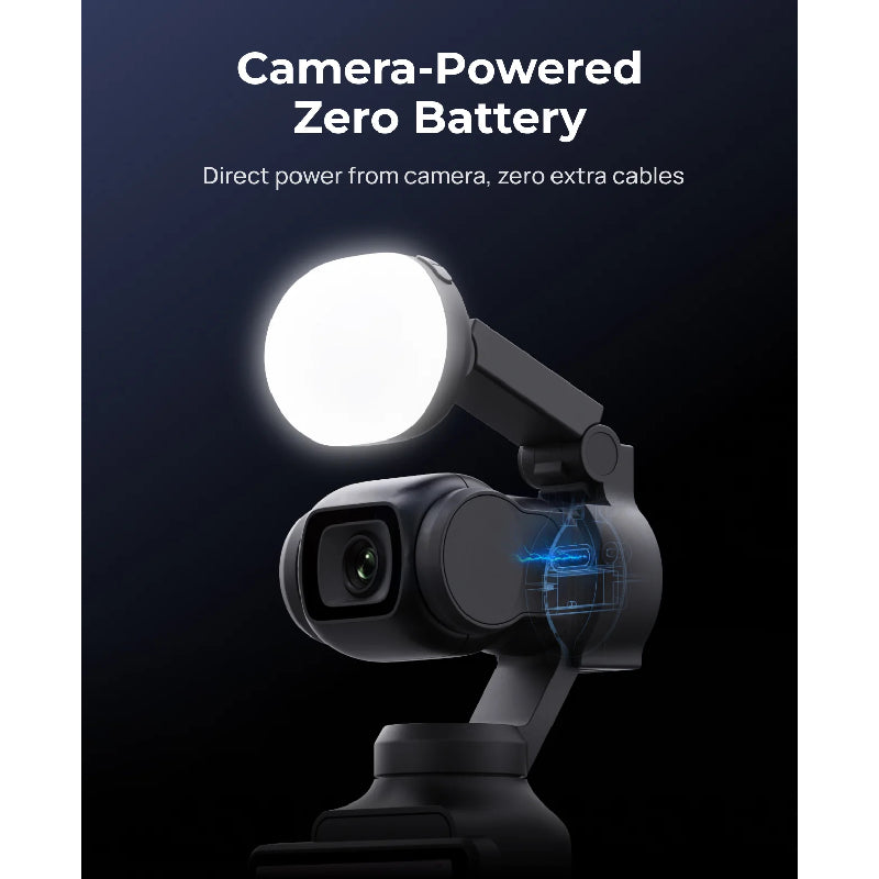 TELESIN Magnetic Gimbal Fill Light for Pocket 4/4P