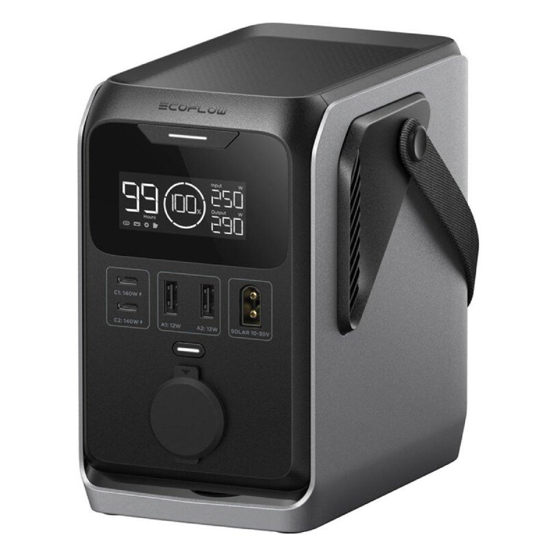 طاقة  المحمولة  EcoFlow Trail 300 DC - 288 واط/ساعة / 220 واط / يو اس بي/ يو اس بي