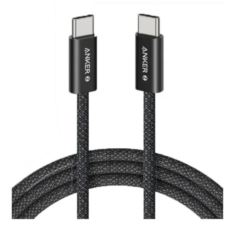 Anker Zolo USB-C to USB-C Braided Cable - 240W / 0.9 Meter / Black