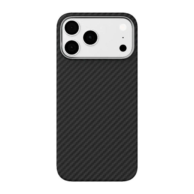 Levelo Sergei 1500D Aramid Fiber Case For Apple iPhone 17 Pro Max - Black Accessories > Mobiles & Tablets > Mobiles >