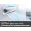 Samsung WindFree Wall-mount Split AC - 2 Ton / White