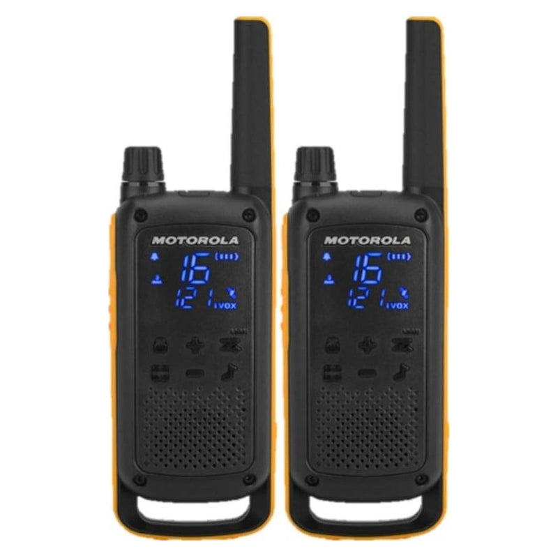 Motorola Two-Way Radio Walkie Talkie - Yellow/Black