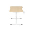 AndaSeat Xtreme Series Ergonomic Gaming Desk - Wood Grain