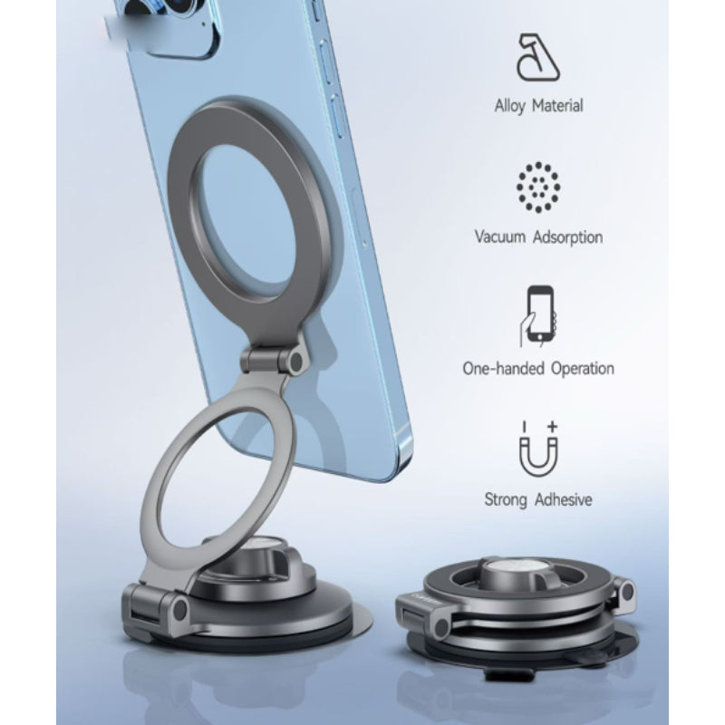 Earldom Metal Holder Magnetic Suction Cup Holder