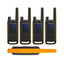 Motorola Talkabout T82 Extreme Quad Pack - Yellow/Black