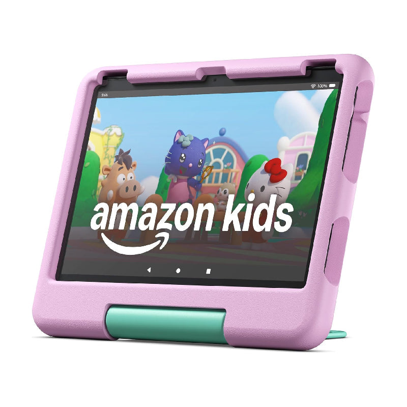 أمازون فاير اتش دي 10 ( الجيل الثالث عشر) للأطفال - 10.1 - 10.بوصة / 32 جيجابايت / بلوتوث / واي-فاي / اللون الوردي هواتف  تابلت