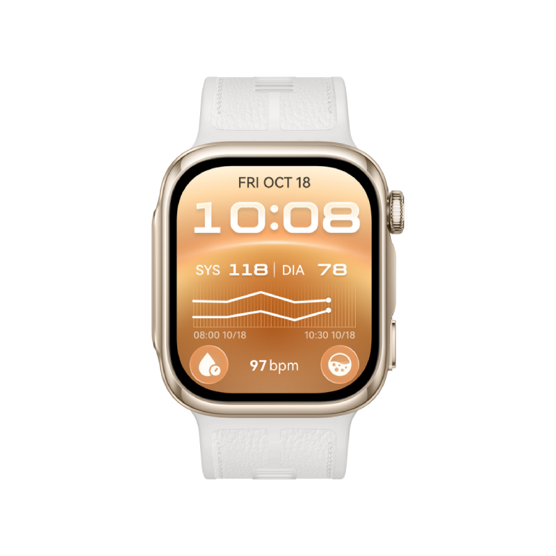 Huawei D3 Riva-B19 Smart Watch - 1.92" AMOLED / Bluetooth / Gold
