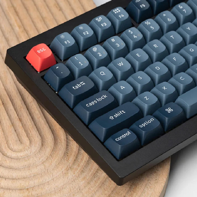 Keychron V1 Max QMK/VIA RGB Wireless Mechanical Gaming Keyboard With Gateron Jupiter Red Switch - Arabic Layout / Black