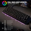 ATTACK SHARK X68 HE Wired Mode RGB Gaming Rapid Trigger Keyboard With Magnetic Switch - Black