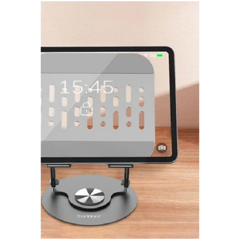 Earldom EH333 360 Degree Adjustable Metal Laptop Stand - Gray
