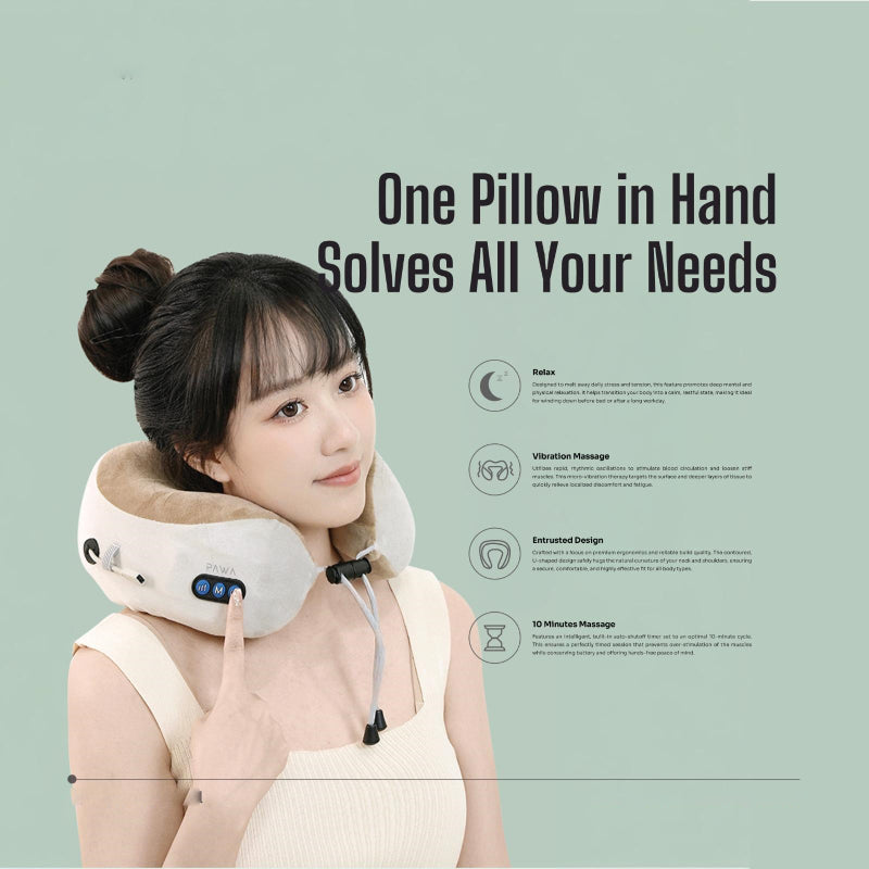 Pawa Aerokned Neck Pillow Massager