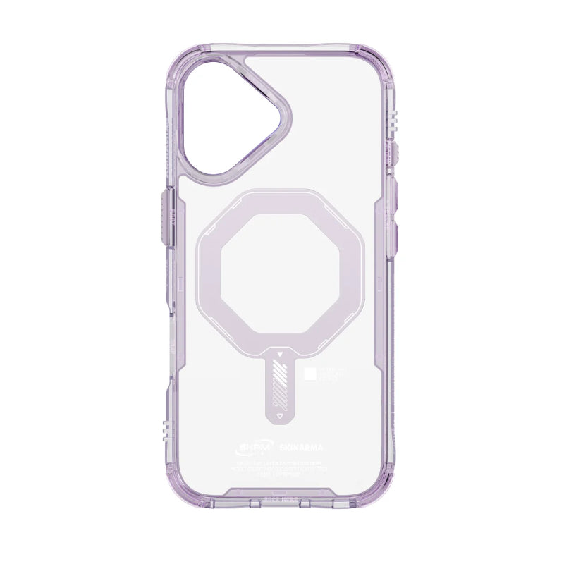 SKINARMA Saido Mag-Charge Case For Apple iPhone 17 - Lilac Accessories > Mobiles & Tablets > Mobiles > Covers & Cases