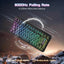 ATTACK SHARK X82 Pro HE Wireless Rapid Trigger Gaming Keyboard With Magnetic Switch - Black Contours