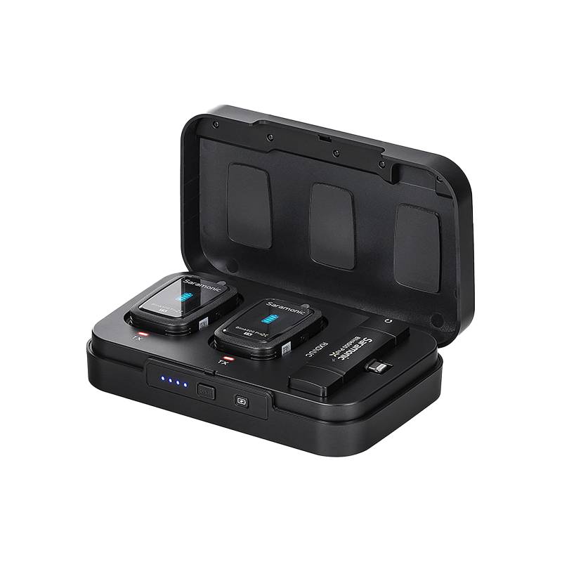 Saramonic Lightning 2.4G Dual Channel Wireless Microphone with Charging Case Blink500 ProX B4