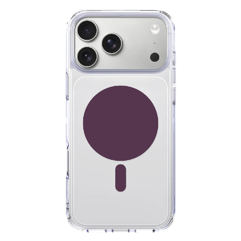 Levelo Clara Pro MagSafe Case For Apple iPhone 18 Pro Max / Apple iPhone 17 Pro Max - Burgundy