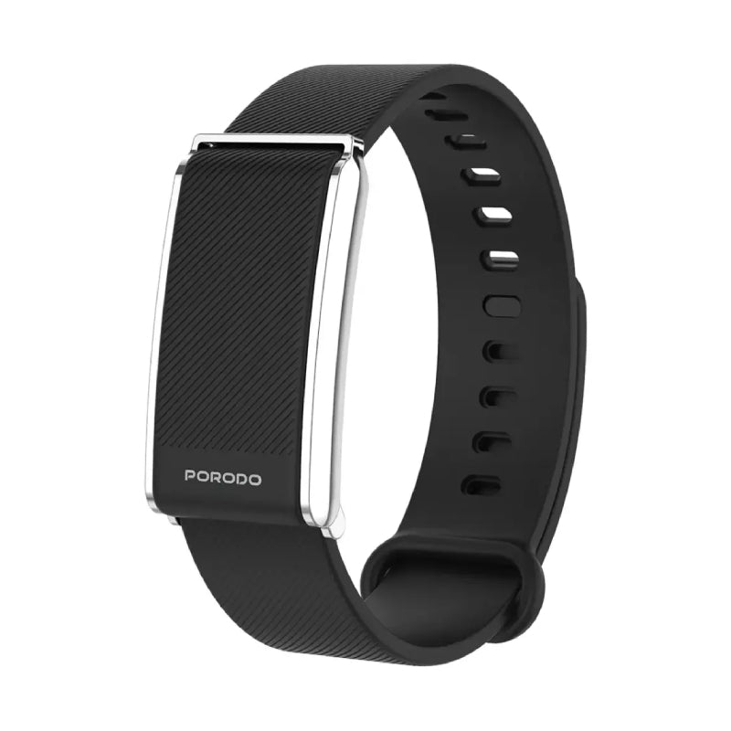 Porodo TrackFit Smart Fitness Bracelet - Bluetooth / 110mAh / Black