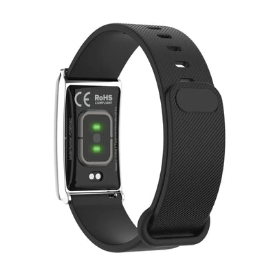 Porodo TrackFit Smart Fitness Bracelet - Bluetooth / 110mAh / Black
