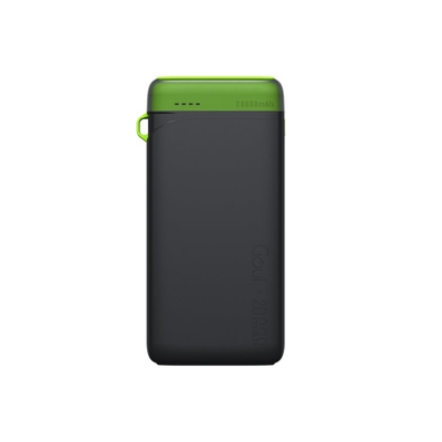 GOUI Pwani Power Bank - 20,000mAh / USB-A / USB-C / Black
