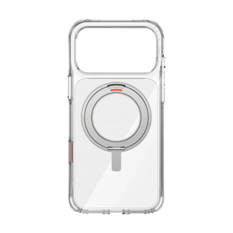 UNIQ Hybrid SWIVIX with 360 Rotating KickStand Case For Apple iPhone 17 Pro - Lucent Clear