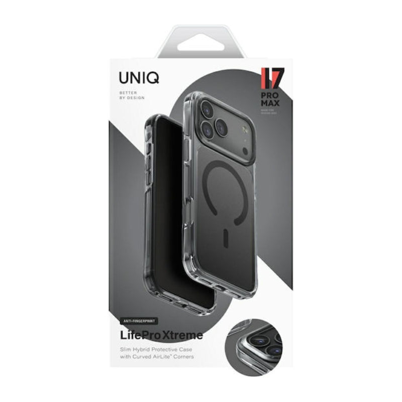 Uniq LifePro Xtreme Magclick Case for Apple iPhone 17 Pro Max - Frost Smoke Accessories > Mobiles & Tablets > Mobiles >