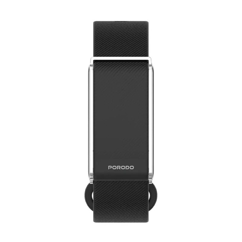 Porodo TrackFit Smart Fitness Bracelet - Bluetooth / 110mAh / Black