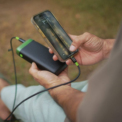 GOUI Pwani Power Bank - 20,000mAh / USB-A / USB-C / Black