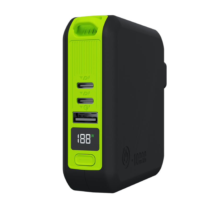GOUI Mbala Pro Power Bank - 10,000mAh / 20W / USB-A / USB-C / Black