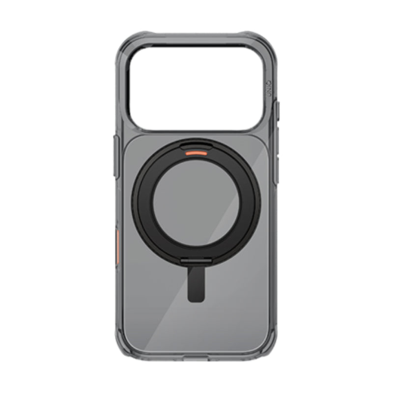 UNIQ Hybrid SWIVIX with 360 Rotating KickStand Case For Apple iPhone 17 Pro - Carbon Black